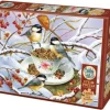 Cobble Hill - 88001 - Chickadee Tea (Jane Maday) - 275 Easy Handling Large Pieces