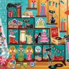Cobble Hill - 40272 - Christmas Cats (Diane Dempsey) - 1000 Piece