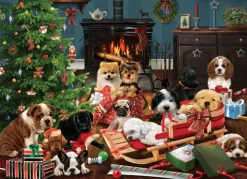 Cobble Hill - 40214 - Christmas Puppies - 1000 Piece