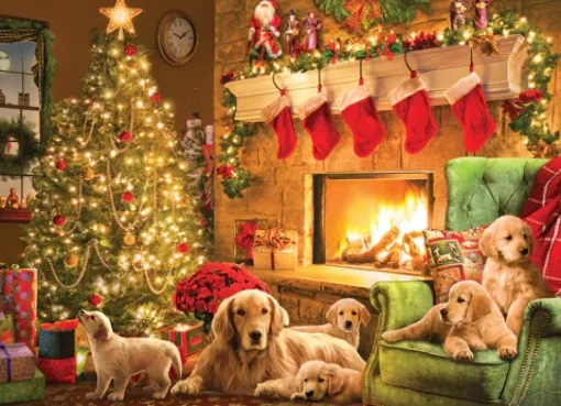 Cobble Hill - 40213 - Cozy Fireplace - 1000 Piece