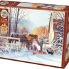 Cobble Hill - 88018 - First Snow (Douglas Laird) - 275 Large Piece For Easy Handling