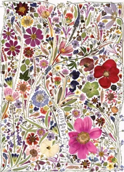 Cobble Hill - 40273 - Flower Press Spring - 1000 Piece