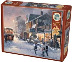 Cobble Hill - 88013 - Hockey Night (Douglas Laird) - 275 Easy Handling Large Pieces