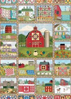 Cobble Hill - 40262 - Quilt Country (Deb Strain) - 1000 Piece