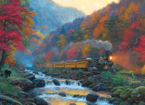 Cobble Hill - 40161 - Smoky Train (Mark Keathley) - 1000 Piece