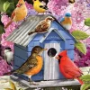 Cobble Hill - 80153 - Spring Birdhouse - 1000 Piece (Random Cut)