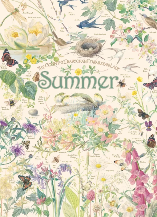 Cobble Hill - 40093 - The country Diary of an Edwardian Lady - Summer - 1000 Piece Random Cut