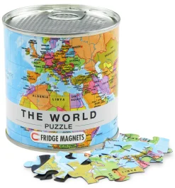 Craenen - The World - 100 Piece City Puzzle Fridge Magnet