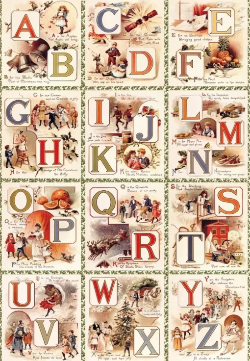 Cranham - JPCP39 - A Victorian Christmas Alphabet - 500 Piece