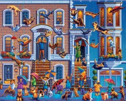 Dowdle - 00372 - Raining Cats and dogs - 500 Piece