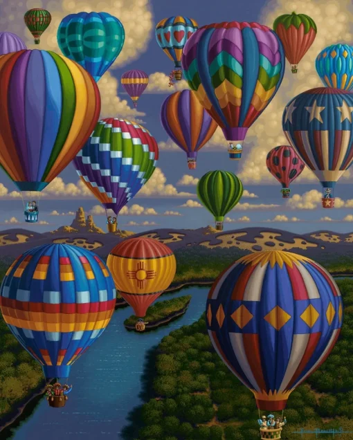Dowdle - 10174 - Balloon Festival - 1000 Piece