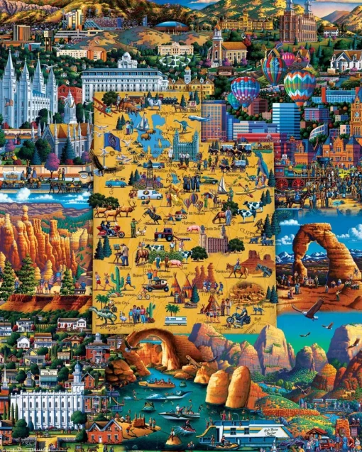Dowdle - 00406 - Best of Utah - 500 XL Piece