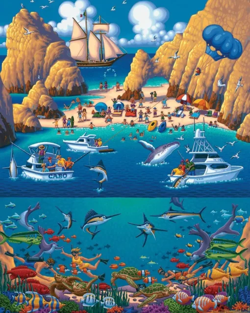 Dowdle - 00313 - Cabo San Lucas - 500 Piece