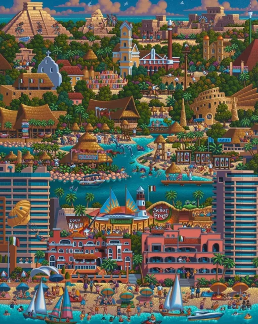 Dowdle - 10248 - Cancun - 1000 Piece
