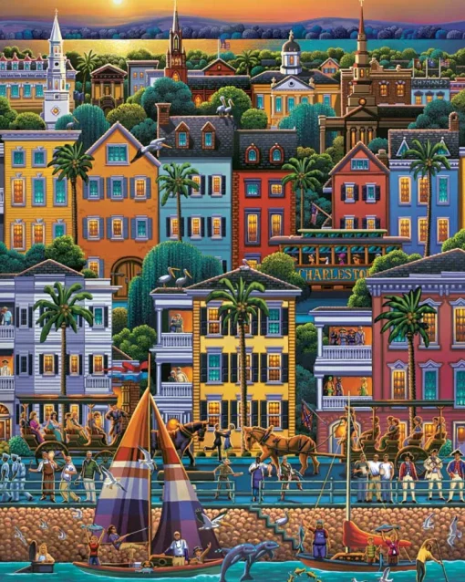 Dowdle - 10260 - Charleston - 1000 Piece