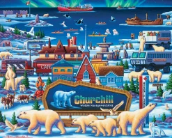 Dowdle - 00380 - Churchill Polar Bears - 500 Piece