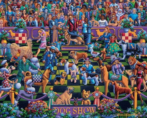 Dowdle - 10437 - Dog Show - 1000 Piece