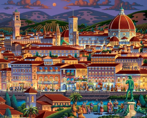 Dowdle - 00332 - Florence - 500 Piece