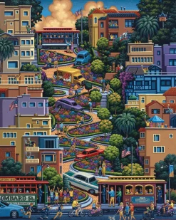 Dowdle - 00210 - Lombard Street - 500 Piece