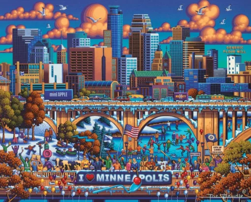 Dowdle - 10414 - Minneapolis - 1000 Piece