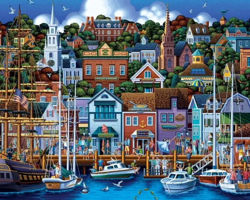 Dowdle - 00468 - Newport RI - 500 Piece