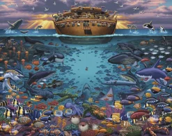 Dowdle - 10304 - Noah`s Ark Under The Sea - 1000 Piece