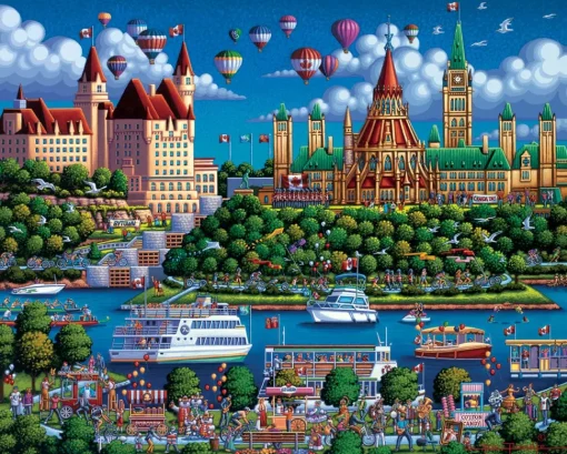 Dowdle - 10387 - Ottawa River - 1000 Piece