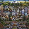 Dowdle - 10289 - Portland City of Roses - 1000 Piece