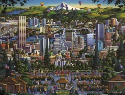 Dowdle - 10289 - Portland City of Roses - 1000 Piece