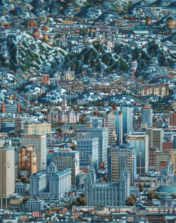Dowdle - 10045 - Salt Lake Winter - 1000 Piece