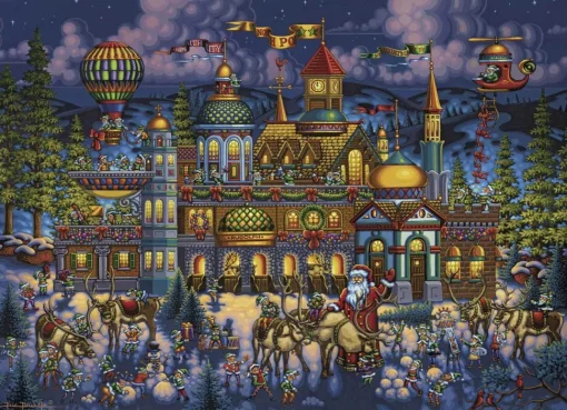 Dowdle - 10266 - Santa`s Workshop - 1000 Piece