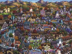 Dowdle - 10291 - Solvang Danish Village - 1000 Piece