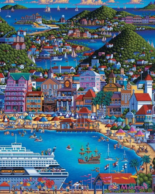 Dowdle - 00311 - St Maarten - 500 Piece