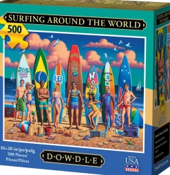 Dowdle - 00443 - Surfing Around the World - 500 Piece