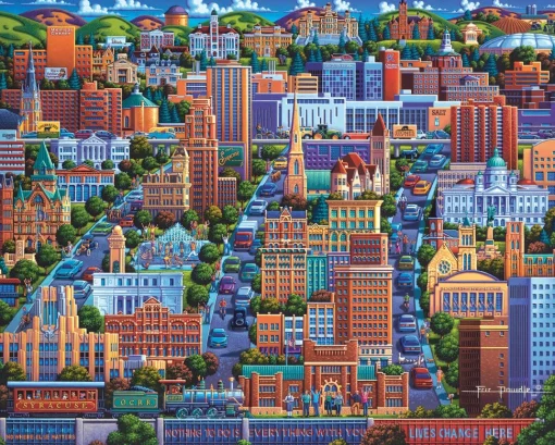 Dowdle - 10422 - Syracuse - 1000 Piece
