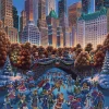 Dowdle Folk Art - 10207 - Central Park a Wicked Good Time - 1000piece