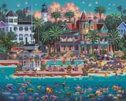 Dowdle Folk Art - 00221 - Key west - 500piece