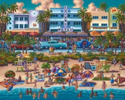 Dowdle Folk Art - 00185 - South Beach - 500piece