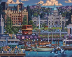 Dowdle Folk Art - 00199 - Victoria - 500piece