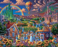 Dowdle folk Art - 10460 - Wizard of Oz - 1000 Piece