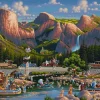 Dowdle Folk Art - 00347 - Yosemite - 500piece