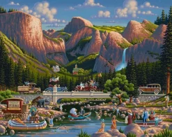 Dowdle Folk Art - 00347 - Yosemite - 500piece