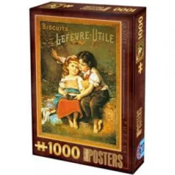 D-Toys - 67555 VP-03 - Biscuits Lefevre - Utile (Vintage Posters) - 1000 Piece