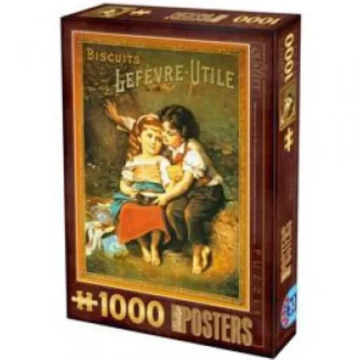 D-Toys - 67555 VP-03 - Biscuits Lefevre - Utile (Vintage Posters) - 1000 Piece