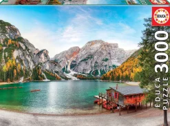 Educa - 19281 - Braies Lake Italy in Autumn - 3000 Piece