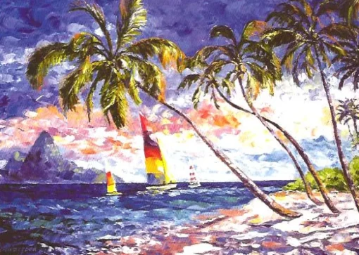 Educa - 12453 - Caribbean Shores - 2000piece