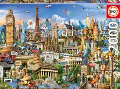 Educa - 17697 - Europe Landmarks - 2000 Piece