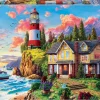 Educa - 18507 - Lighthouse Near the Ocean - 3000 Piece