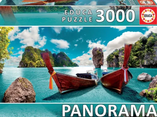 Educa - 18581 - Phuket Thailand - 3000 Piece Panoramic