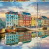Educa - 19278 - Sunset at Copenhagen Harbour - 2000 Piece